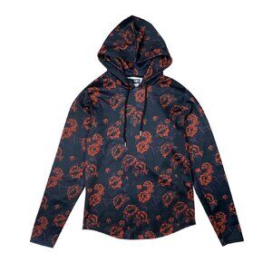 GBG Los Angeles Men Hoodie Cannon Roses Black Red Various Sizes  New With Tags